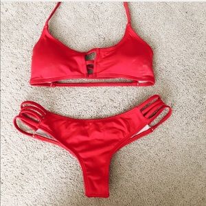 Red Midori Bikini